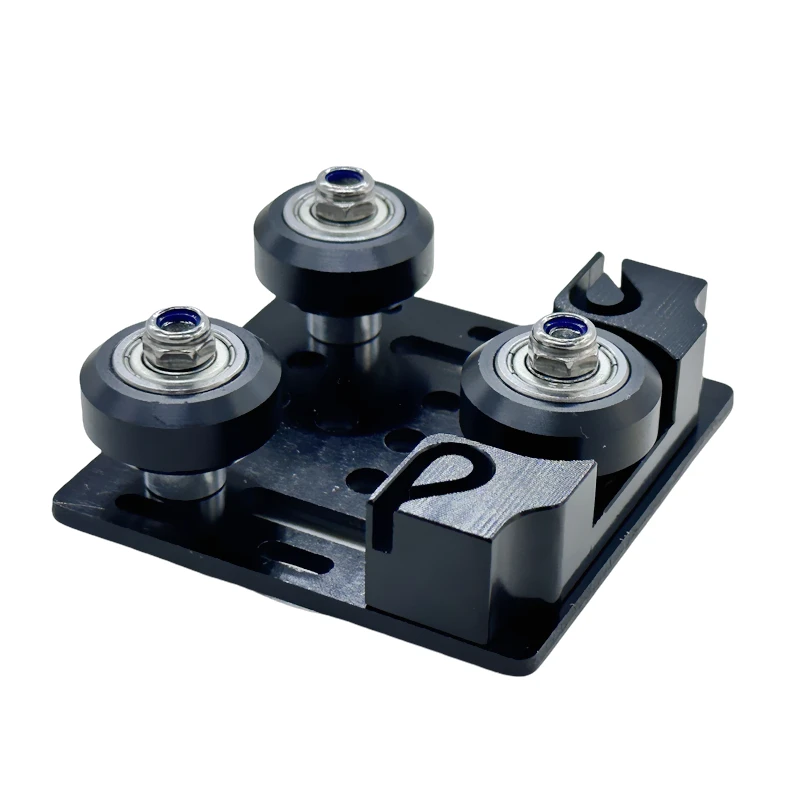 V Gantry Plate V-Slot X-axis Slider Aluminum Plate with Timing Belt Buckle 2020 V Profile Board for Tronxy X3 Tevo Tarantula PRO view 5