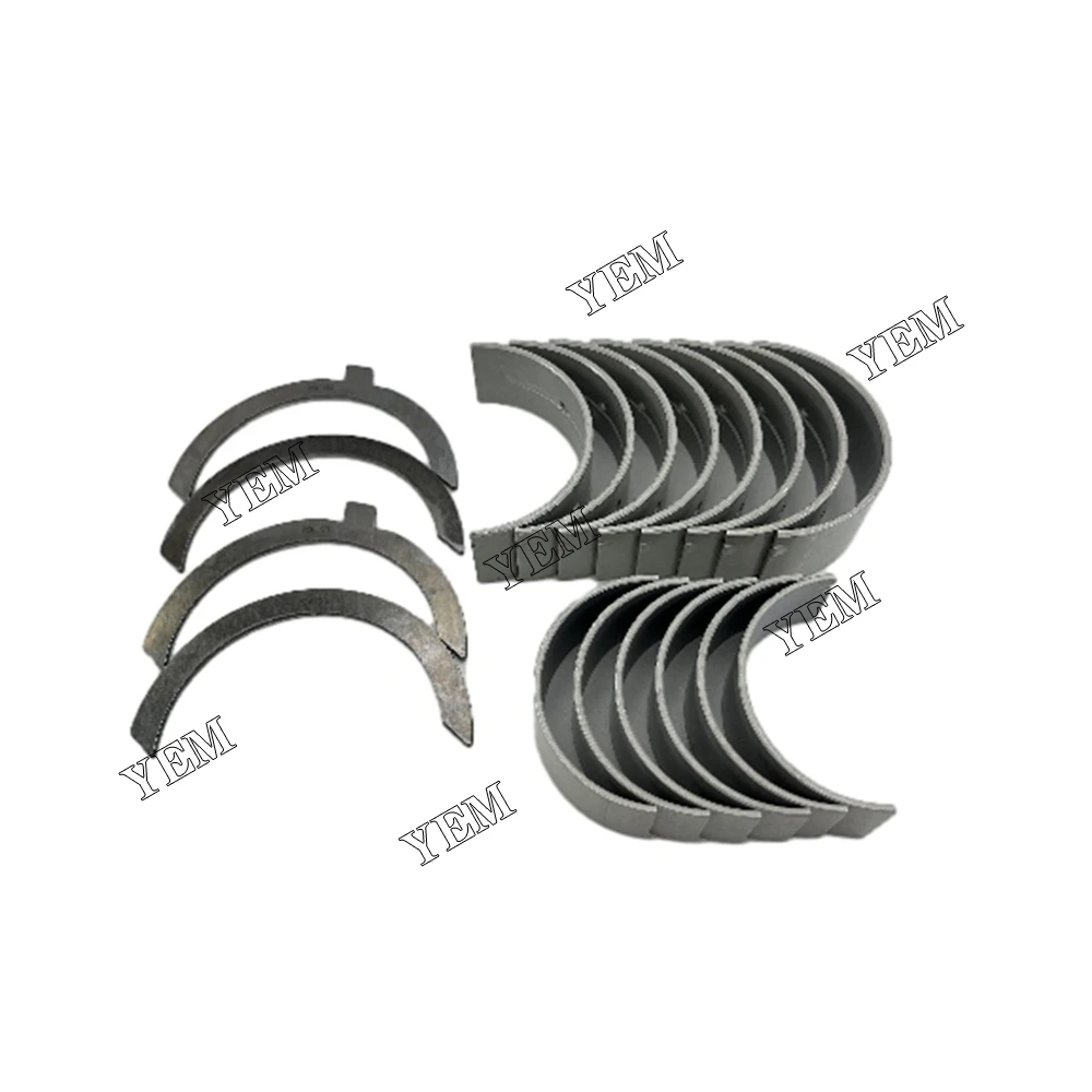 1 SET D1803 Main Bearing and Con Rod Bearing 87MM For Kubota Excavator Engine Parts