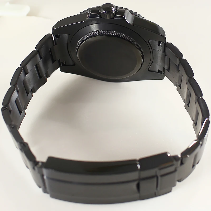 مجموعة كاملة من الملحقات مقاس 40 مم مناسبة لعلبة ساعة NH35 من الفولاذ المقاوم للصدأ الجديد المتوافق مع قرص NH34/36 مقاس 28.50 مم. #5