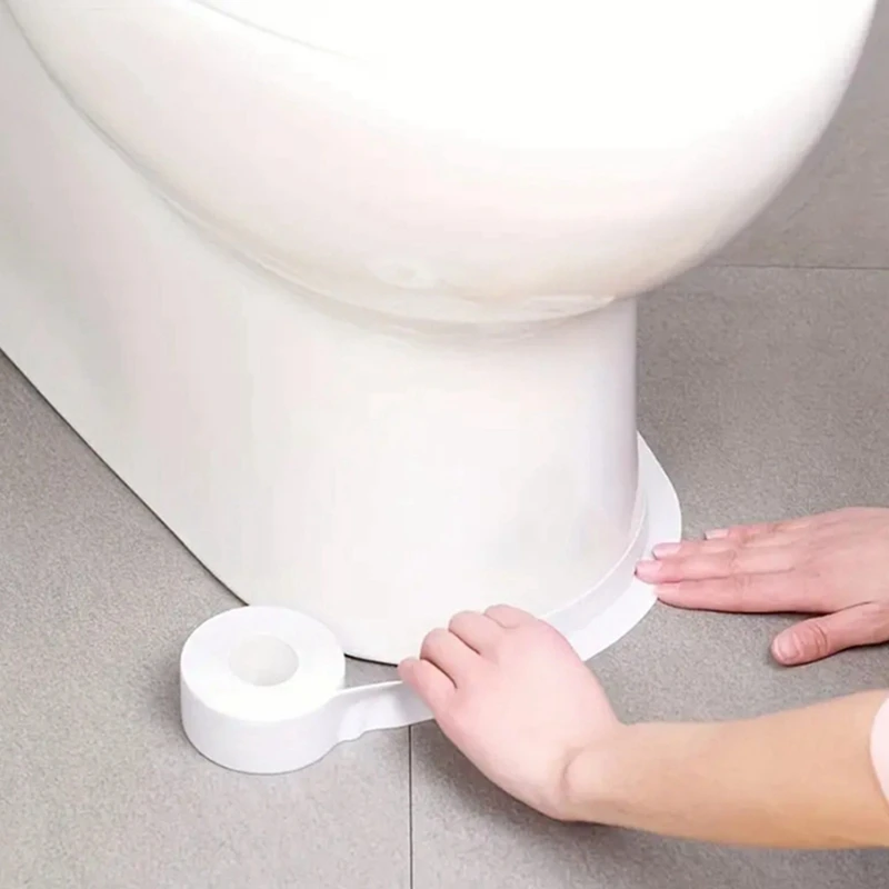 Nastro sigillante autoadesivo da 3.2M nastro adesivo da parete ad angolo per bagno impermeabile in PVC a prova di olio per lavello da cucina