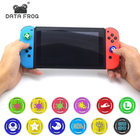 DATA FROG Analog Thumb Stick Grip Cap Skin for Switch OLED Controller Joystick 2PCS Replacement for RG35XX Handheld Game Console