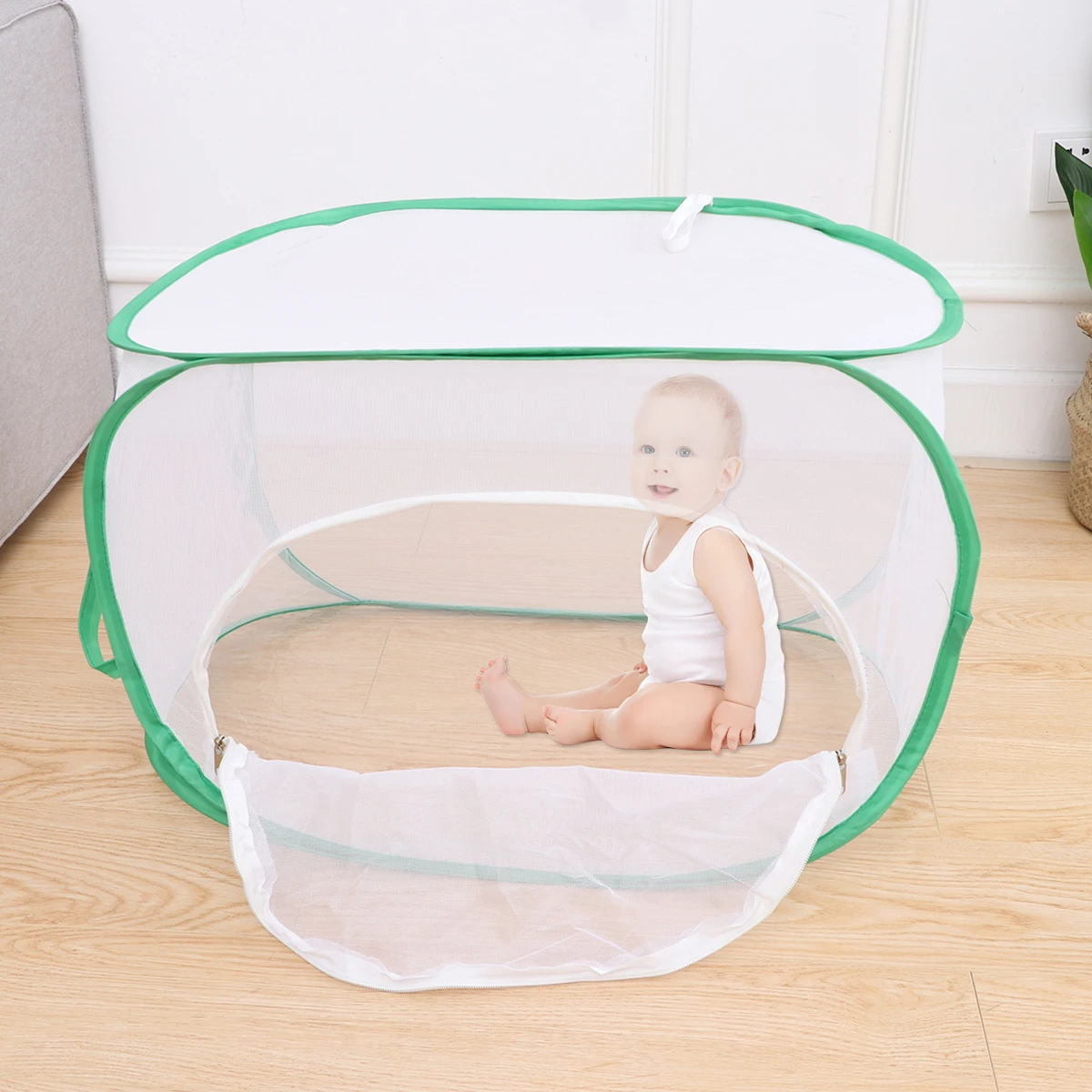 Portable Insect Habitat Cage: Large Mesh Outdoor Exploration Tool For Kids Bug Catching Observation Foldable Lightweight Design