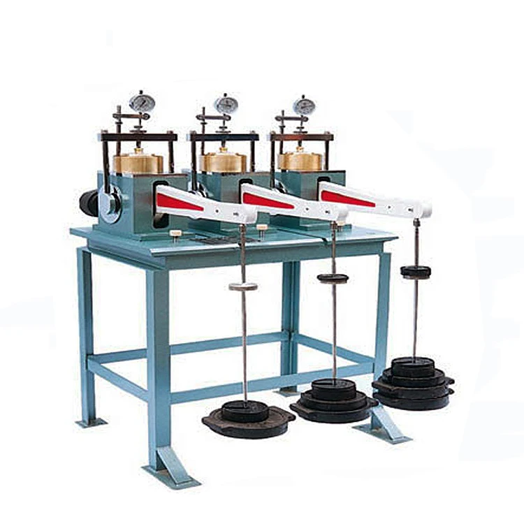 GBT 4935 Laboratory Soil Triple Medium Pressure And Low Pressure Consolidation Testing Machine