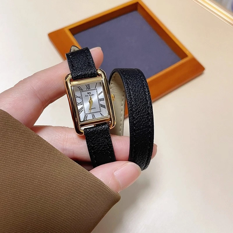 Classic Trend Ladies Watch Elegant Simple Retro Waterproof 2025 Quartz Watch Birthday Gift