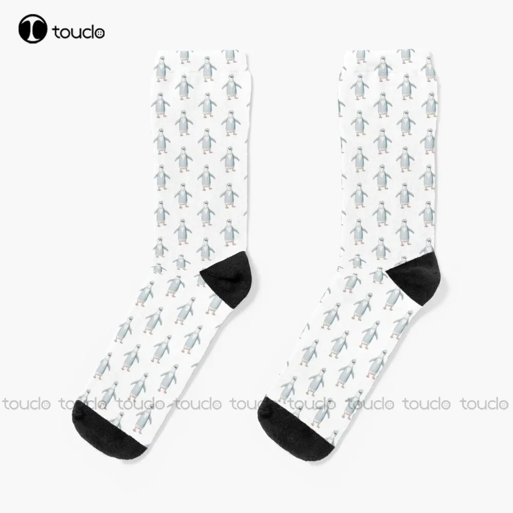 Victor Nikiforov Pingüino (Pintya) Calcetines de esmoquin Calcetines para mujer Equipo Personalizado Unisex Adulto Adolescente Calcetines juveniles Nuevo arte popular