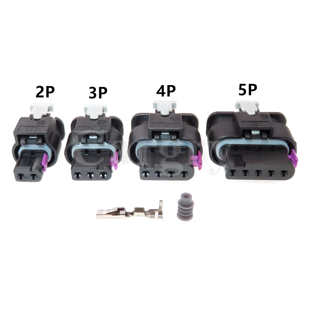 

1 Set 2/3/4/5P 4F0973702 4F0973703 4F0973704 4F0973705 Car Starter Pressure Sensor Wiring Socket For VW