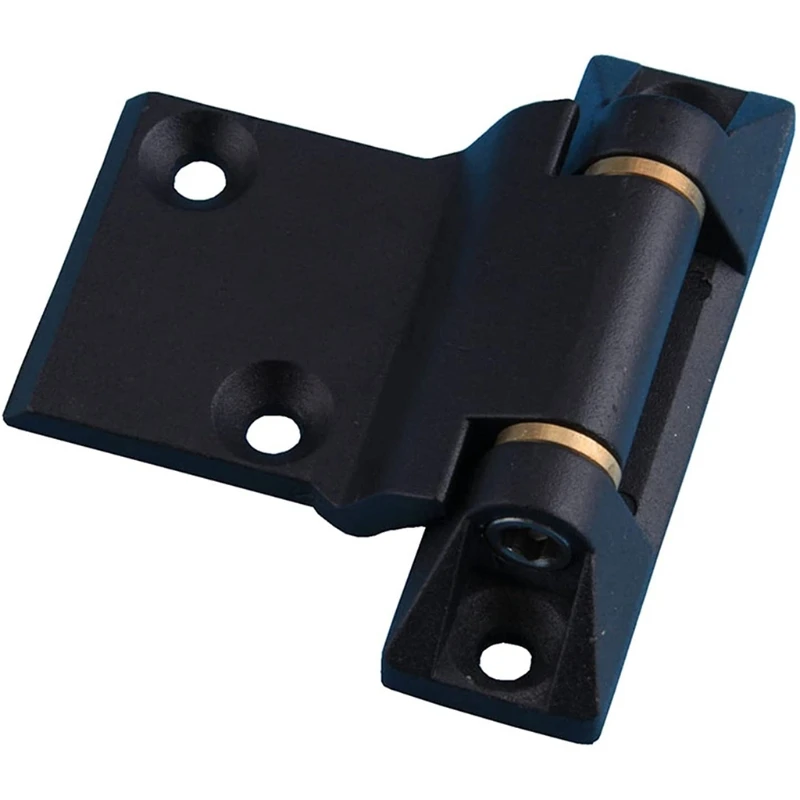 Electric Switchgear Box Door Hinge Heavy-duty Distribution Cabinet Hinge Zinc Alloy Black Door Hinges Easy to Install Dropship