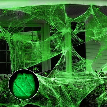 Glow-in-the-Dark Spider Webs 1