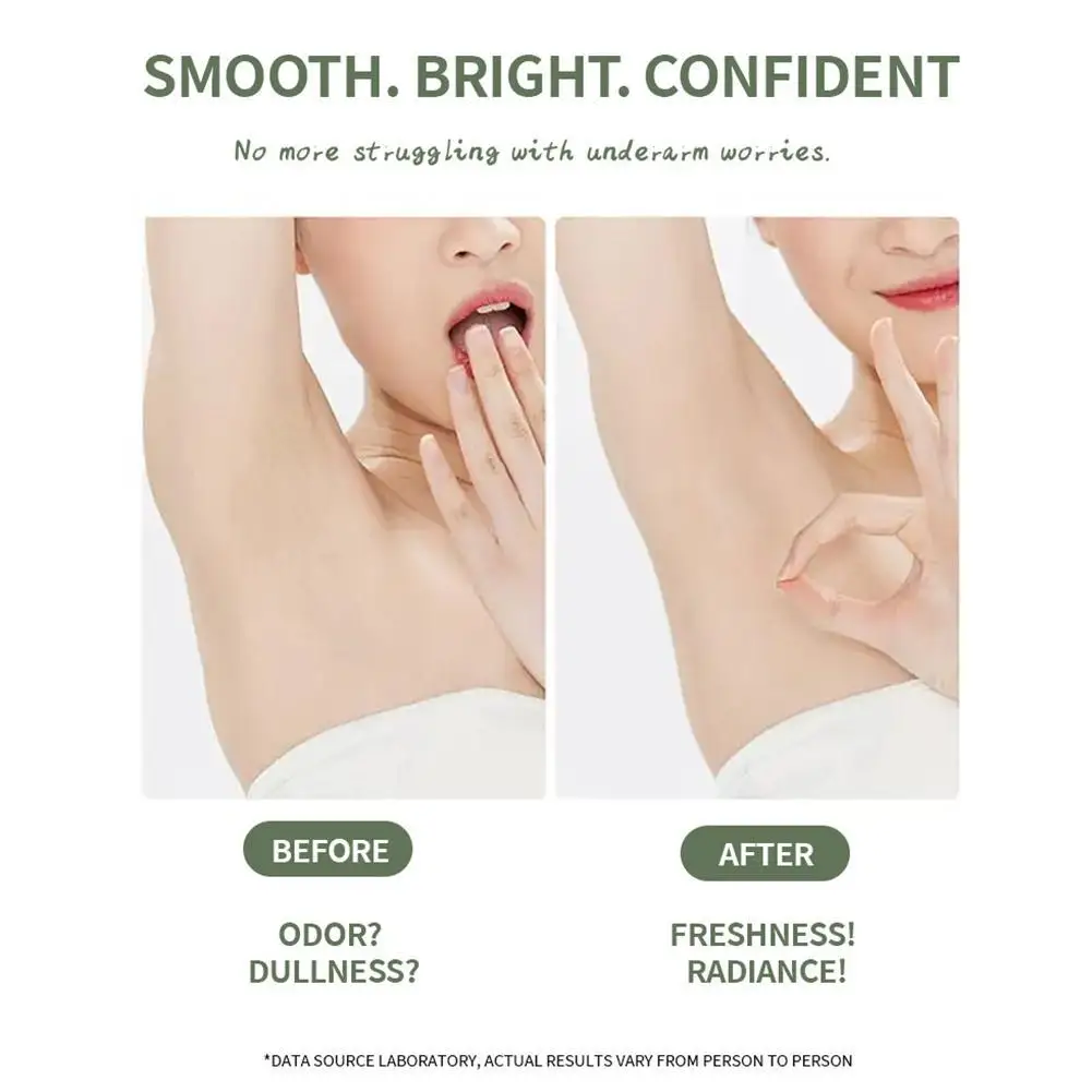 

1pcs Fragrance Underarm Cream Whitening Cream For Dark Skin Underarm Odor Cream Anti Sweat Care Cream Moisturizer Skin Care