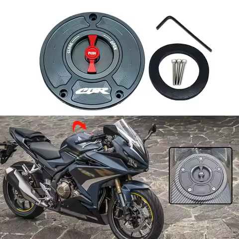 Motorcycle Keyless Motorcycle Gas Cap Fuel Tank Cap Cover For HONDA CBR400RR CBR 929 954 CBR1000RR Fireblade CBR1100 1100XX