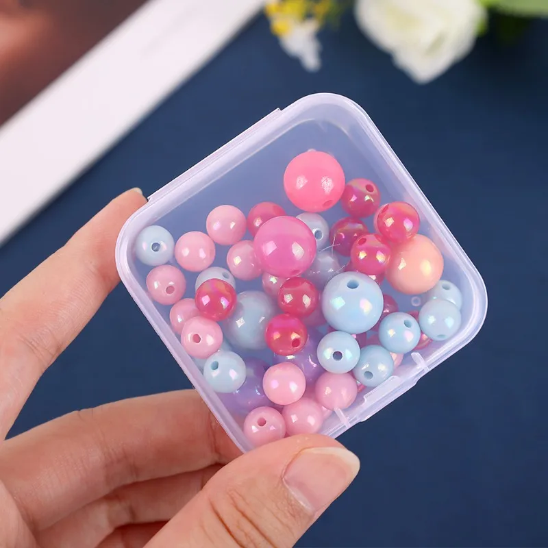 Square Plastic Box High Transparency Box Spare Parts Storage Hardware Accessories Fishing Gear Accessories Earplugs Small Box