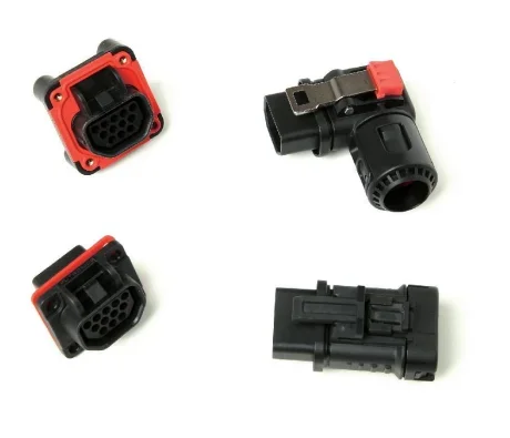 

12 Core Signal connector with hybrid contact for Electric Motorcycle