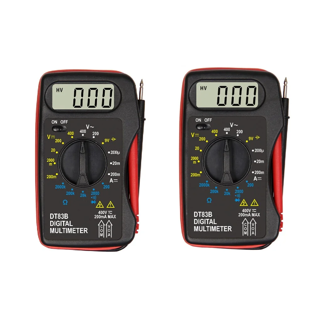 1PC DT83B Portable Digital Multimeter Comprehensive Testing Features And Wide Measurement Range Multimeter For Diagnose Circuits
