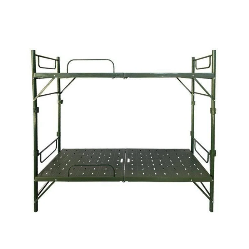 

Portable blow molding fbed green field folding bed doubleg bed steel plastic folding bed