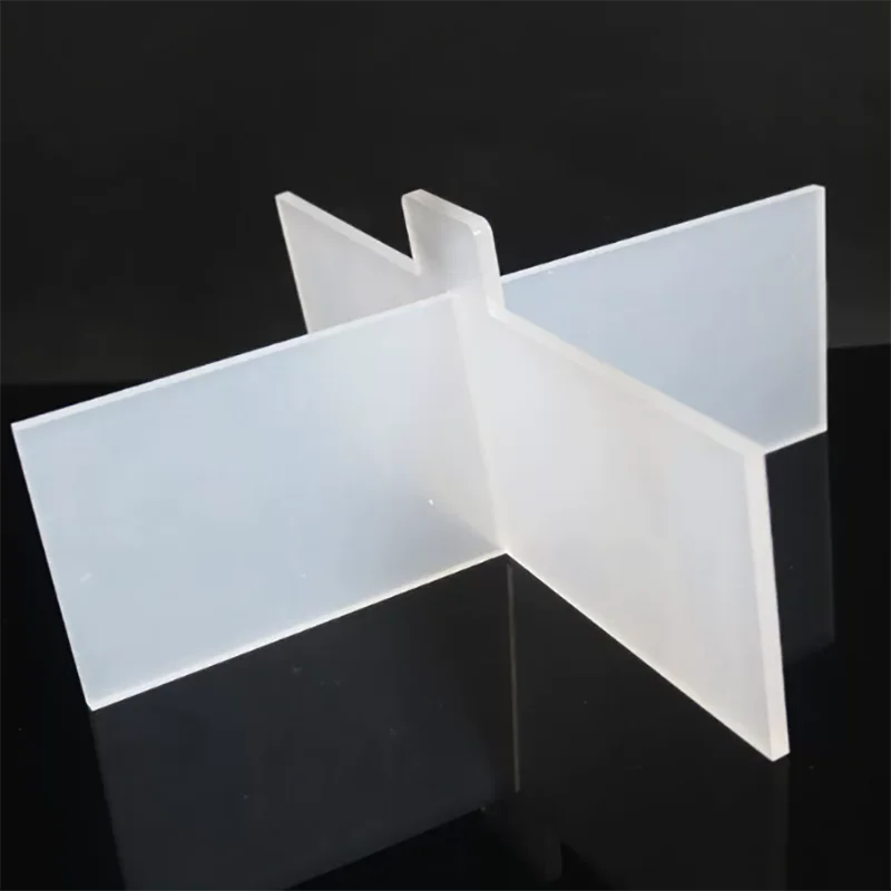 1PCS Soil quarterer, organic glass quarterer, 30*30cm quartering container, sampling quarterer