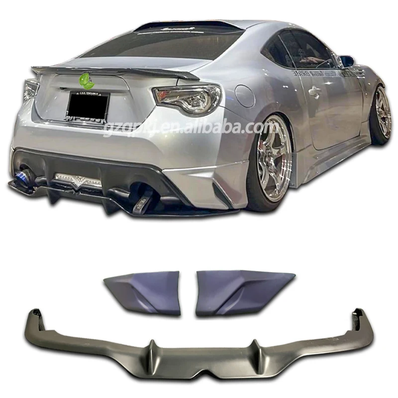 

For 17-21 Toyota GT86 Body Kit Carbon Rear Lip Spoiler Rear Spat Toyota 86 Rear Lip Body Kit