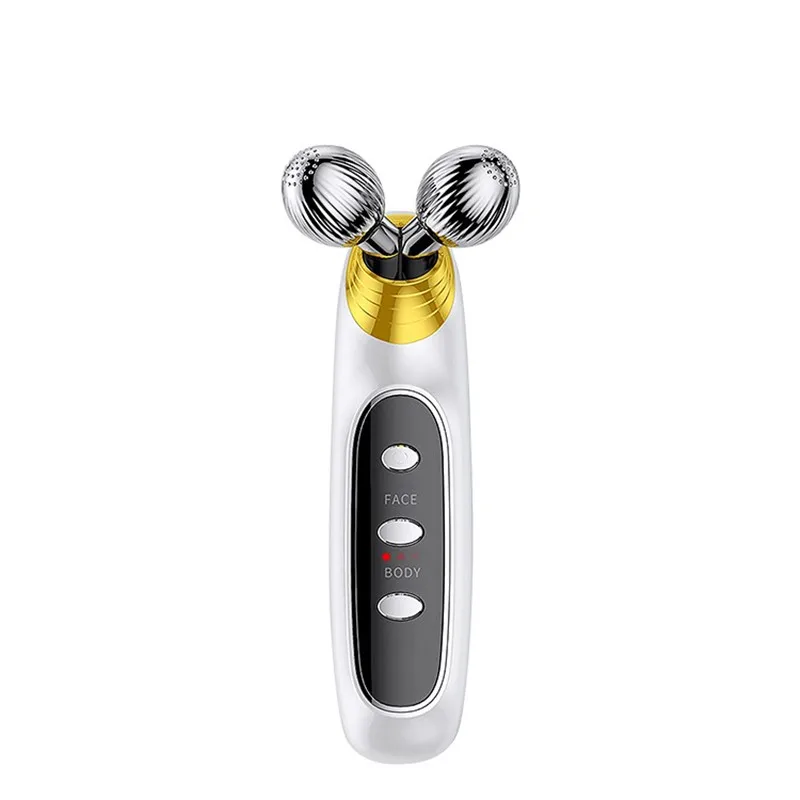 Appareil de beauté 3D Lift Y forme peau serrer rouleau visage Micro masseur actuel