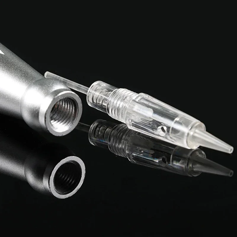 10pcs Microblading Tattoo Needles Premium Charmant Machine Nano Screw Tattoo Cartridge Needle 8mm 1RL/3RL/5RL/3F/5F/7F