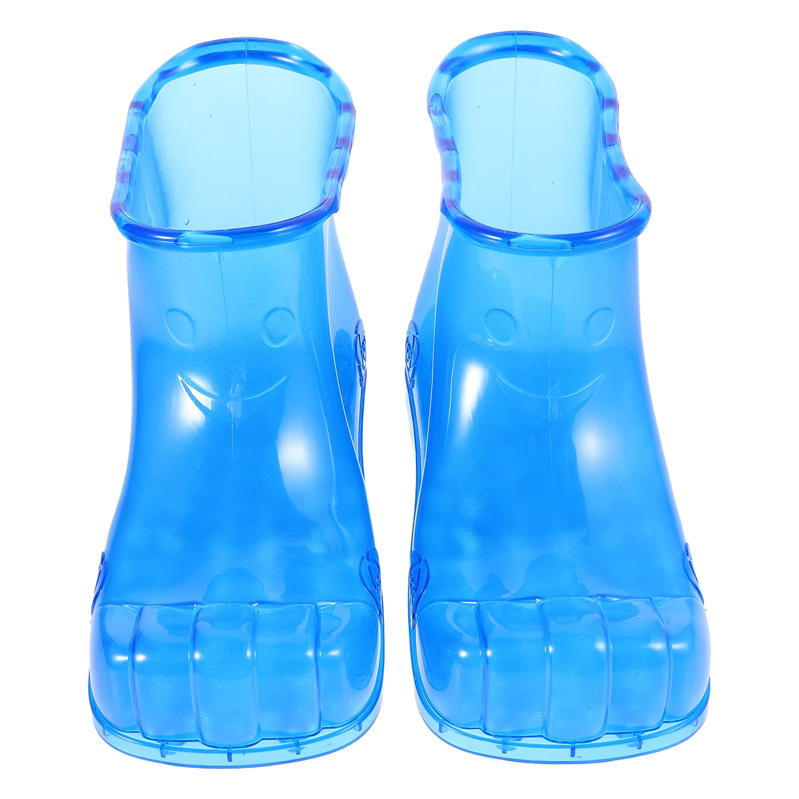

Tall Barrel Foot Soaking Shoes PVC Massage Bucket Foot Bath Basin Home Use Travel Size Black Color Tool Spa