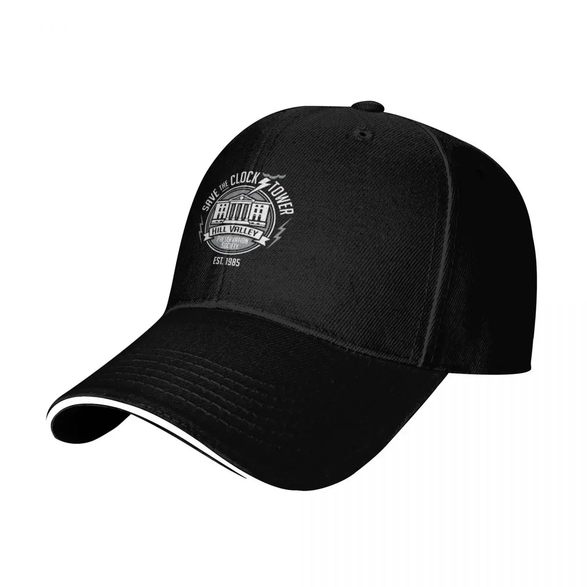 Save the Clock Tower T-Shirt Baseball Cap Snapback Flat Bill Strapback Dad Hat Six Panel Structured Crown