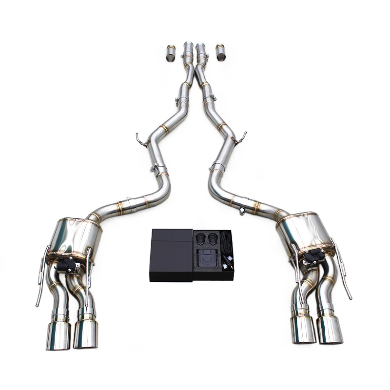 

YD Catback Exhaust For Mercedes-Benz S63 AMG W221 6.2L 2008-2012 Stainless Steel Exhaust Pipe With Muffler Valve System