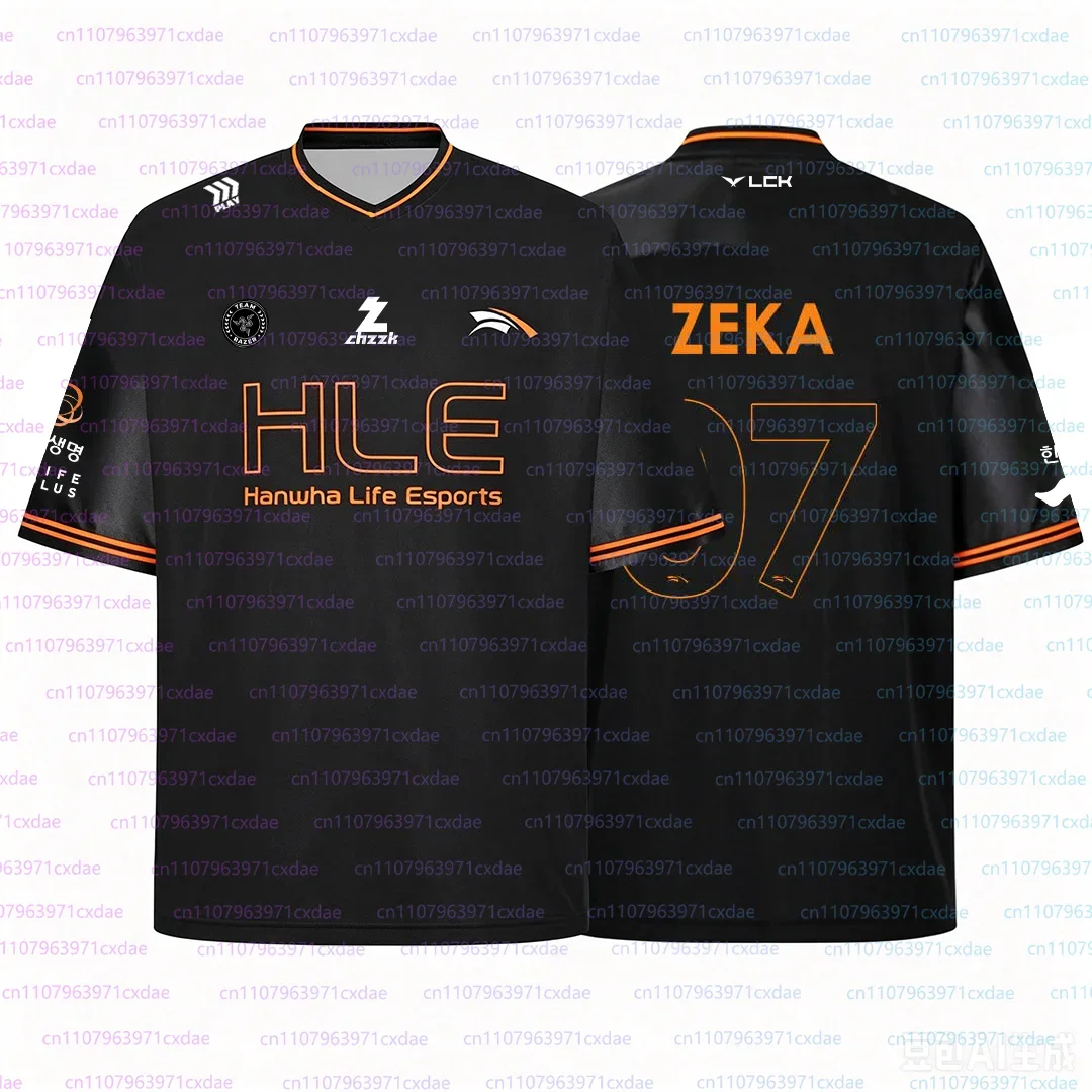 Korea Esports LCK 2026 HLE Team Trikot GUMAYUSI 98 T-Shirt LOL Spielerspiel-Trainingsuniform Kleidung für Herren-Fans Souvenir-T-Shirts – Detail 7