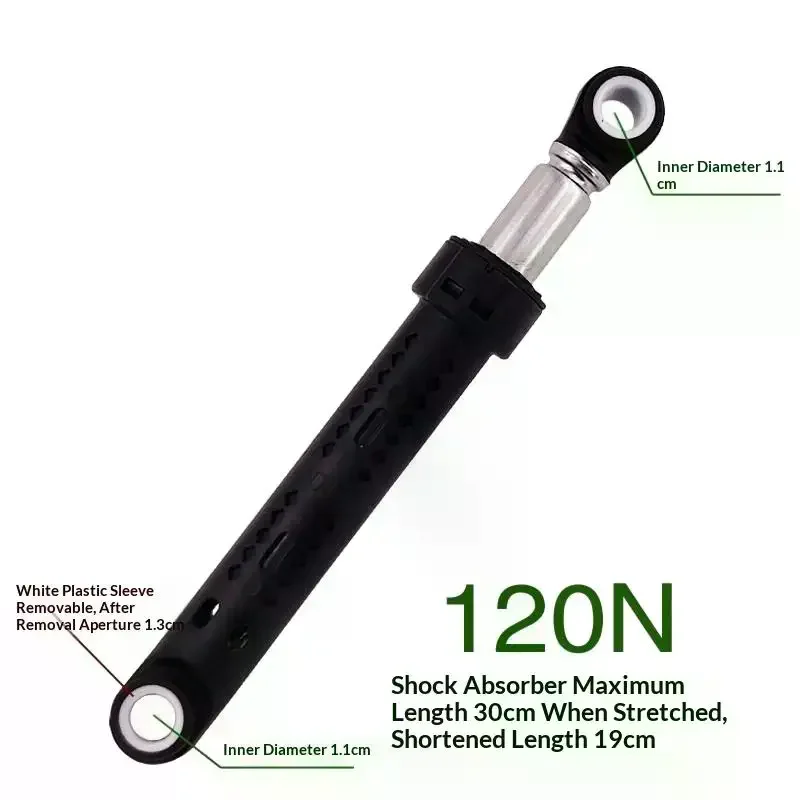 Ideal for Jinling/ TCL /Meiling/ Beko/ Candy Drum Washing Machine 1 to 2 Shock Absorbers 80N/100N/120N