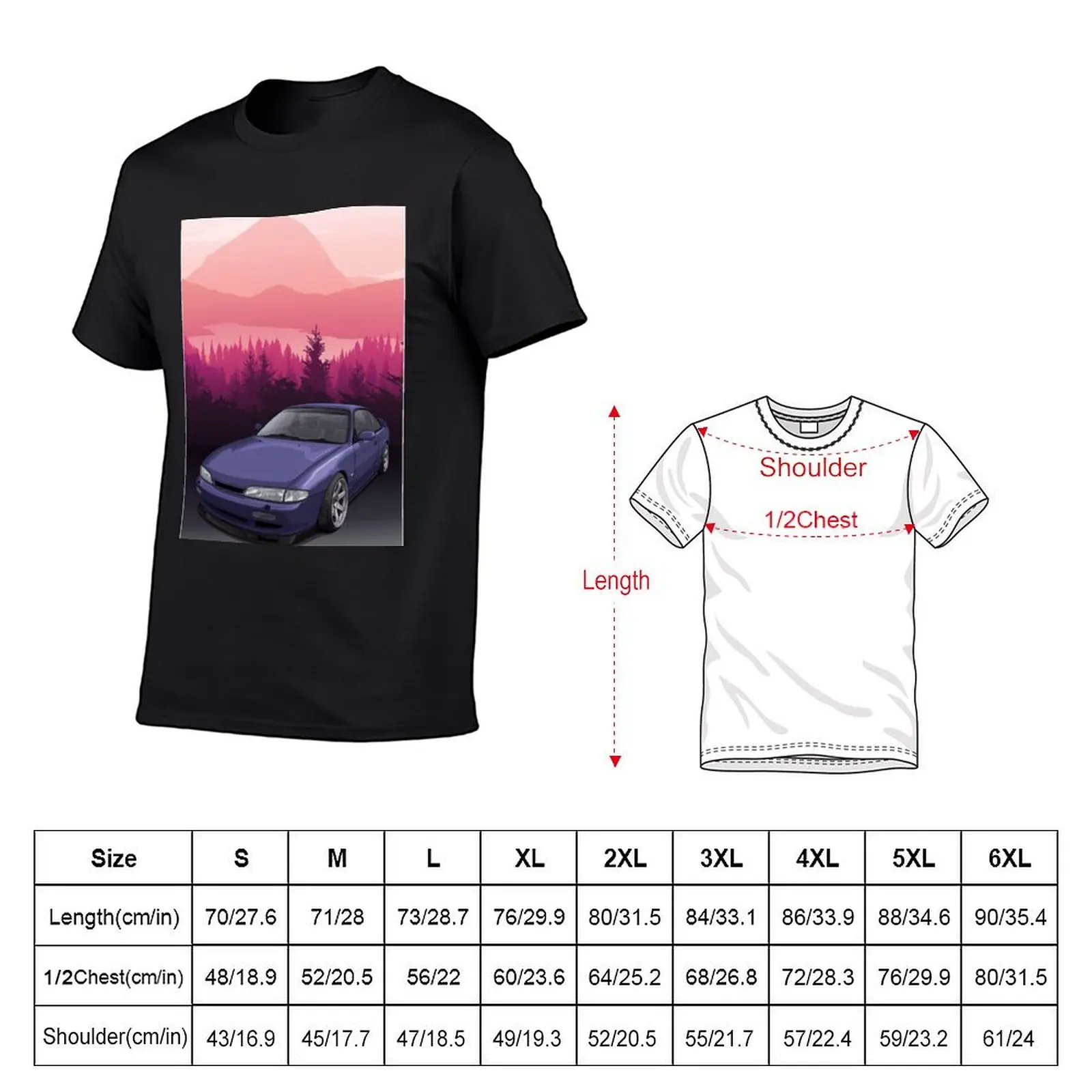 S14 Zenki with mountains background T-Shirt tees designer shirts for a boy shirts graphic mens t shirts casual stylish