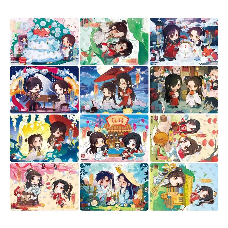 KAYOU Heaven Official's Blessing Series 2 CH/CP/PT/LH/Q/JS/JQ/CJ/PR Fenghua الفصل Tian Guan Ci Fu بطاقة أنيمي نادرة قابلة للجمع