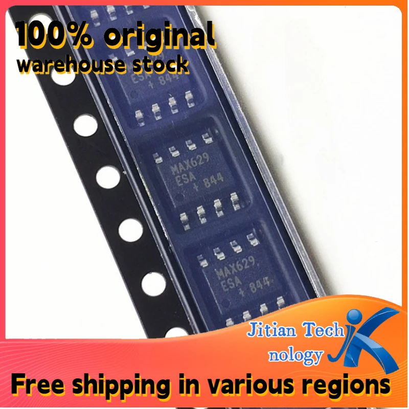 100% new 10PCS MAX629ESA+T logo MAX629 SOP-8 Switching regulator Welcome to purchase