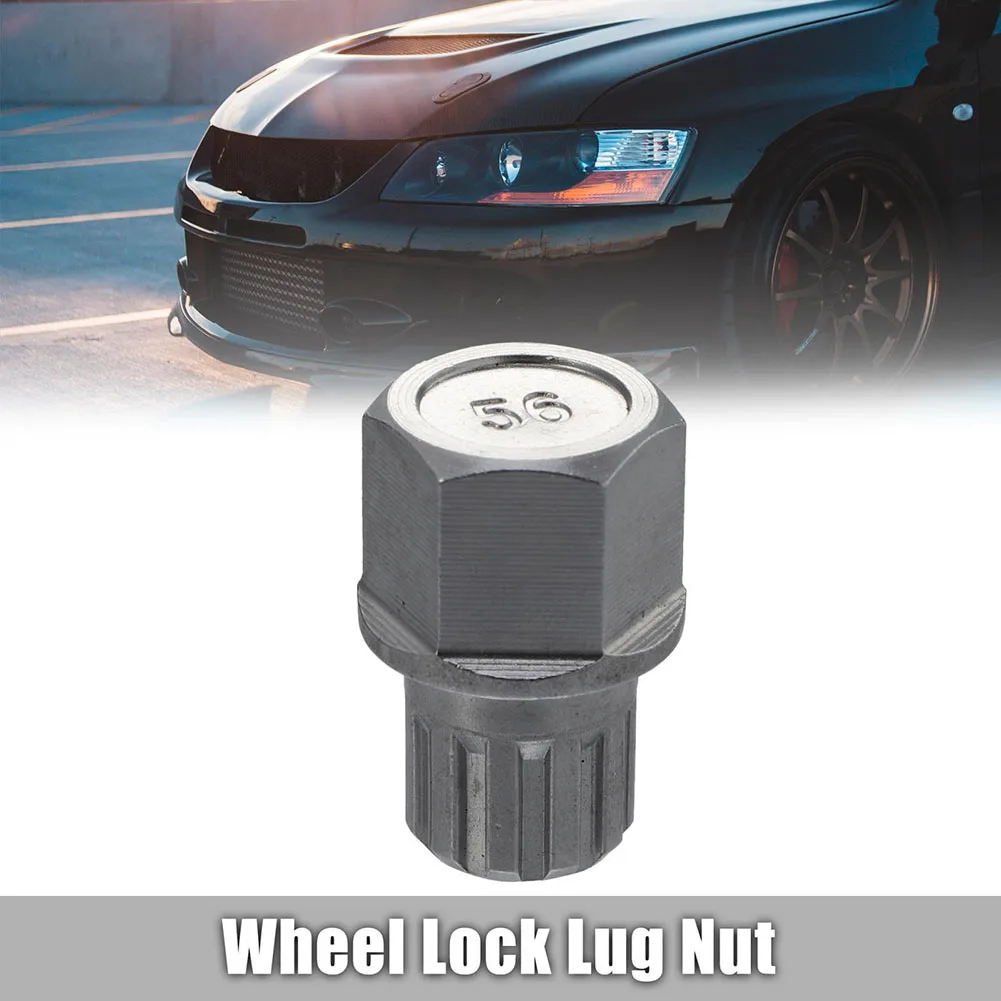 1pc Car Wheel Lock Lug Nut Anti Theft For Passat For Golf 11 Teeth Number: 56 Automobiles Accessories Metal Wheel Lock Lug Nut