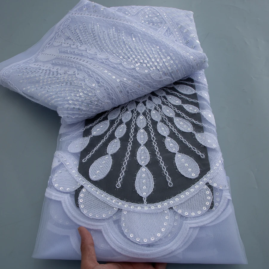 white-nigerian-mesh-tulle-lace-fabric-french-milk-silk-lace-fabric-african-fabric-with-sequins-2026-for-women-party-dress