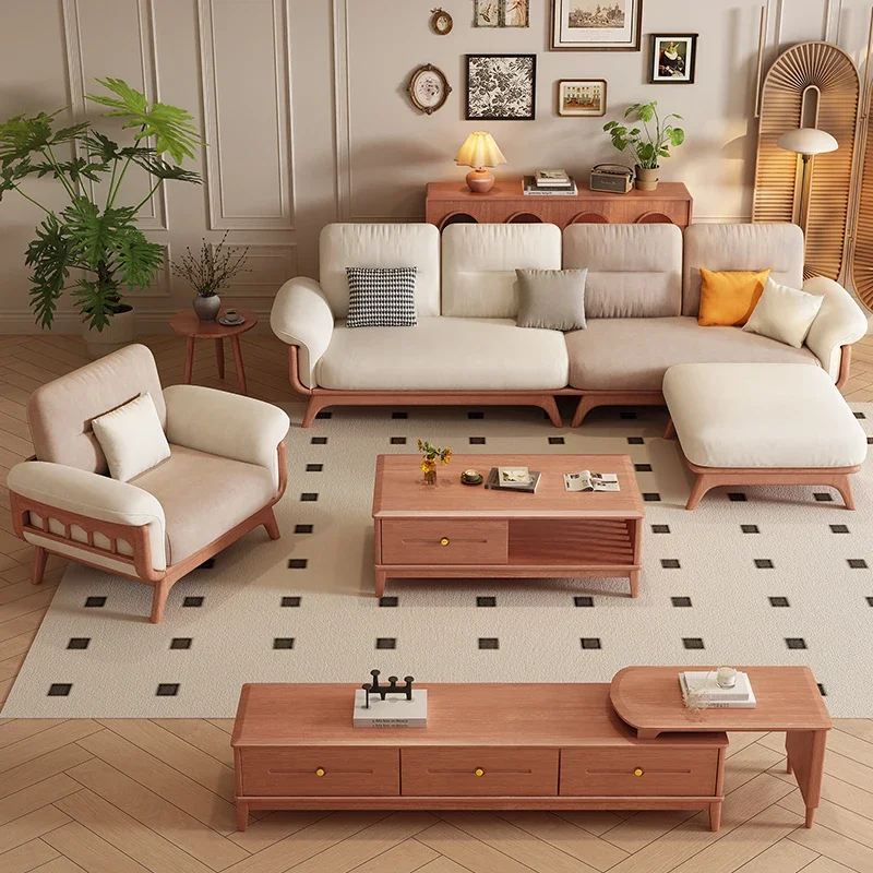 

Designer Corner Beige Living Room Sofa Italian Modern Nordic Fluffy Lazy Living Room Sofa Floor Single Divani Furniture