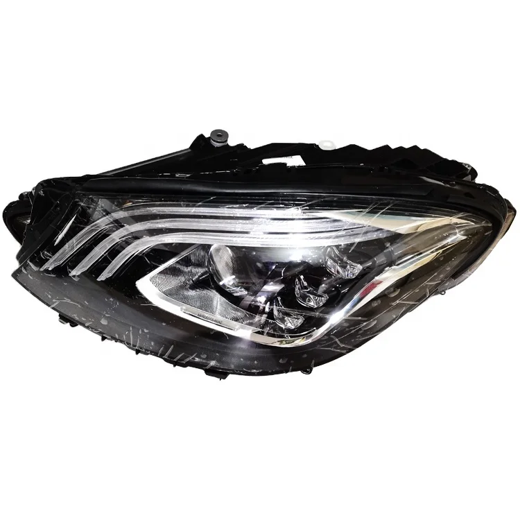 Auto Lighting System Left &Right Sides Head Lamp Headlights For Mercedes Benz S Class