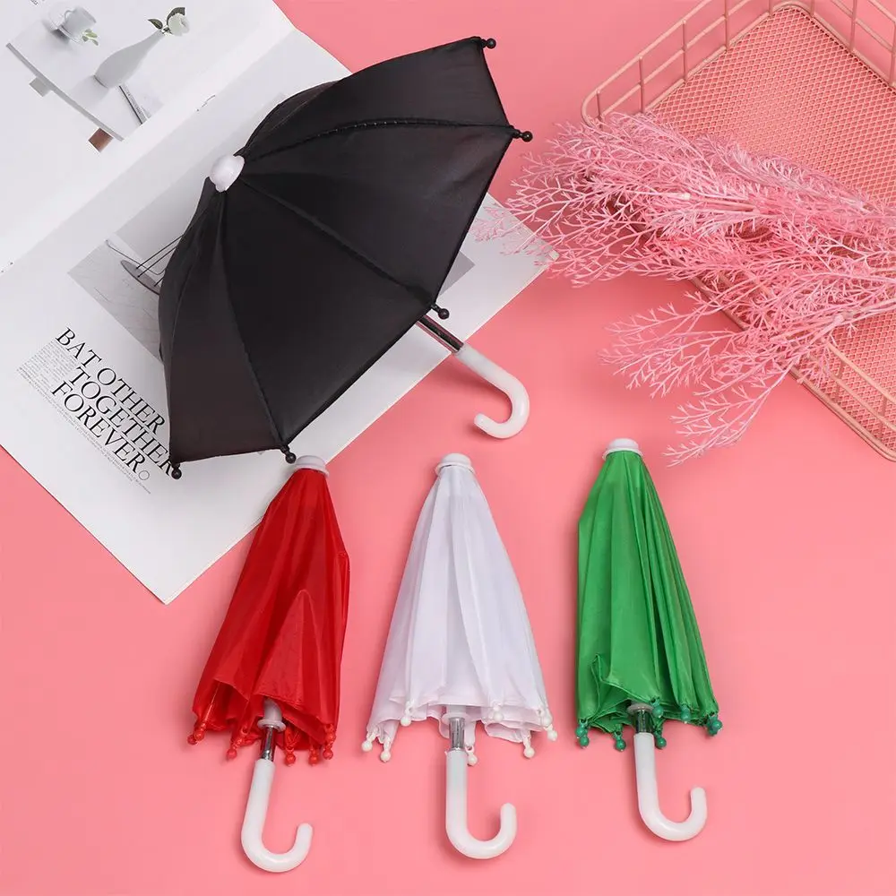 Mini parapluie embellissement jouet pour bébé, accessoires de beurre américain coloré, équipement de pluie