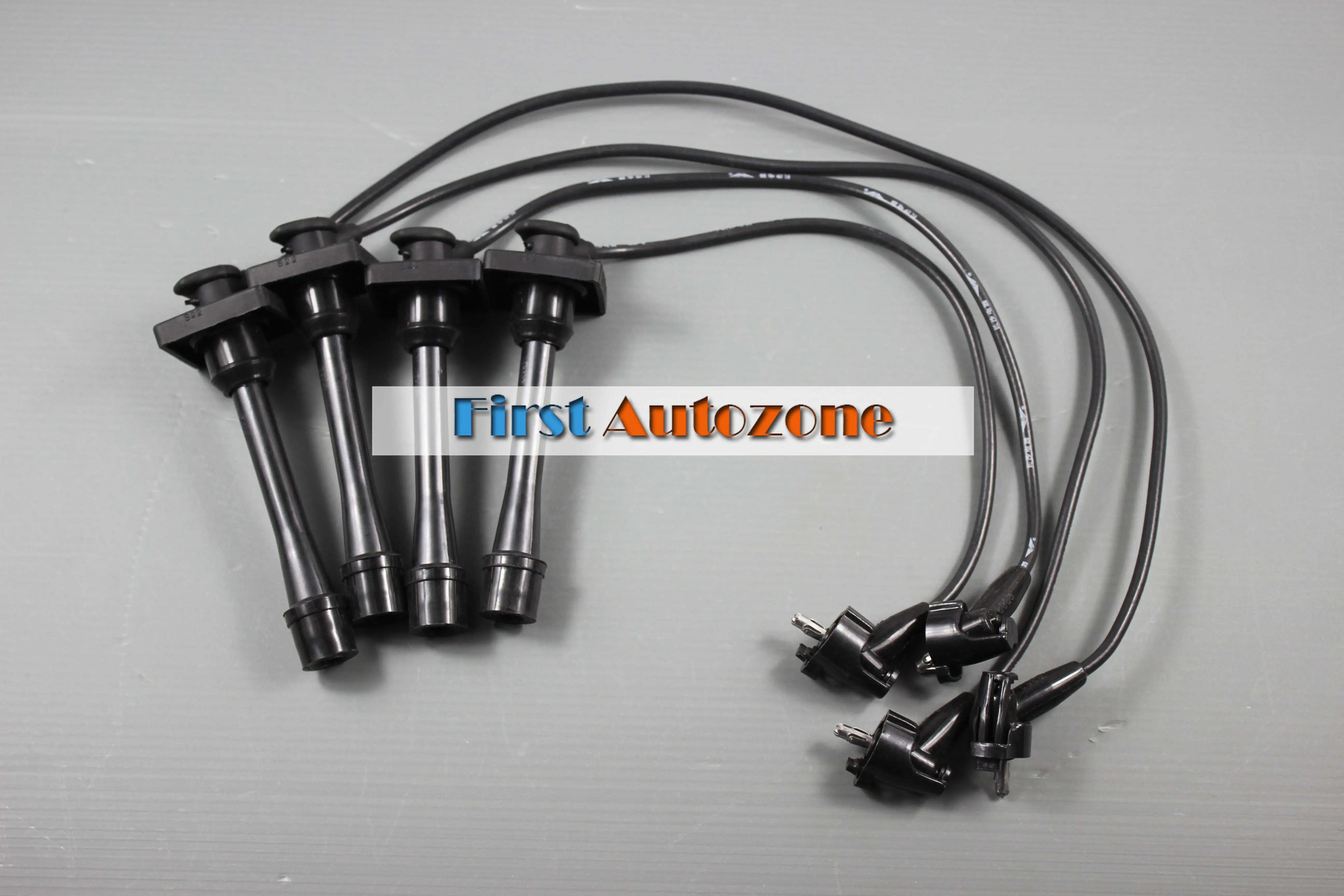 

4pcs Spark Plug Wire Set Ignition Cable For Toyota Corolla Starlet Tercel Paseo 4EFE 5EFE Part No# 90919-22373 90919-22325
