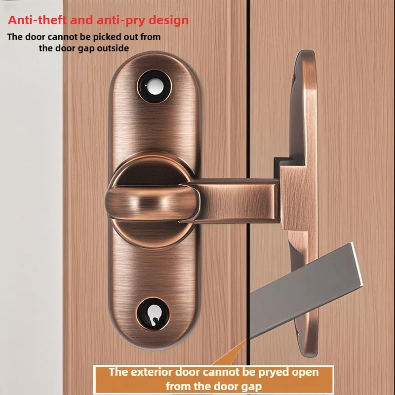 Zinc alloy Hook Latch Window Drawers Cabinet Locks 90/180 Degree Barn Door Latch Bolt Hooks Sliding Gate Buckles Hardware