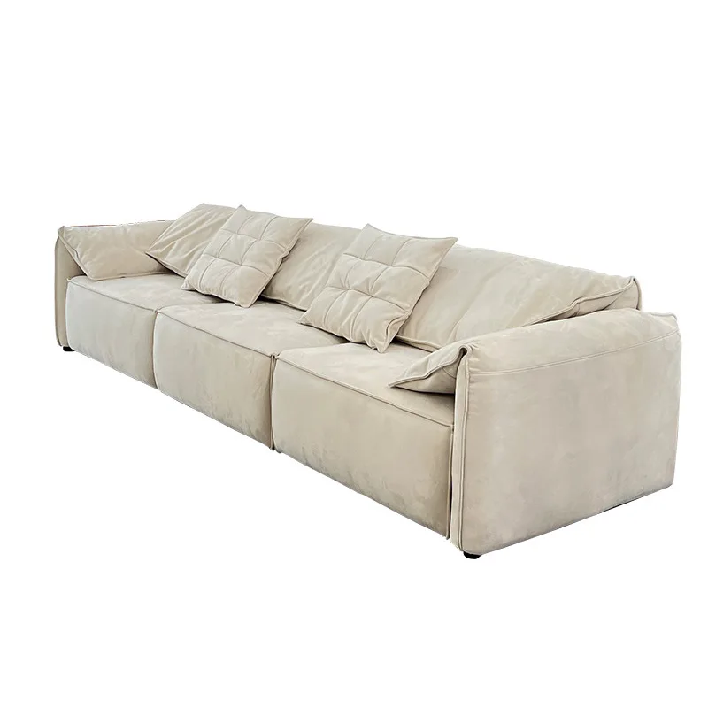 

*-Home Luxury Gold Foot Living Room Leather Velvet Sofa Set Royal Chesterfield Design Fabric Sponge Filling Home Furniture