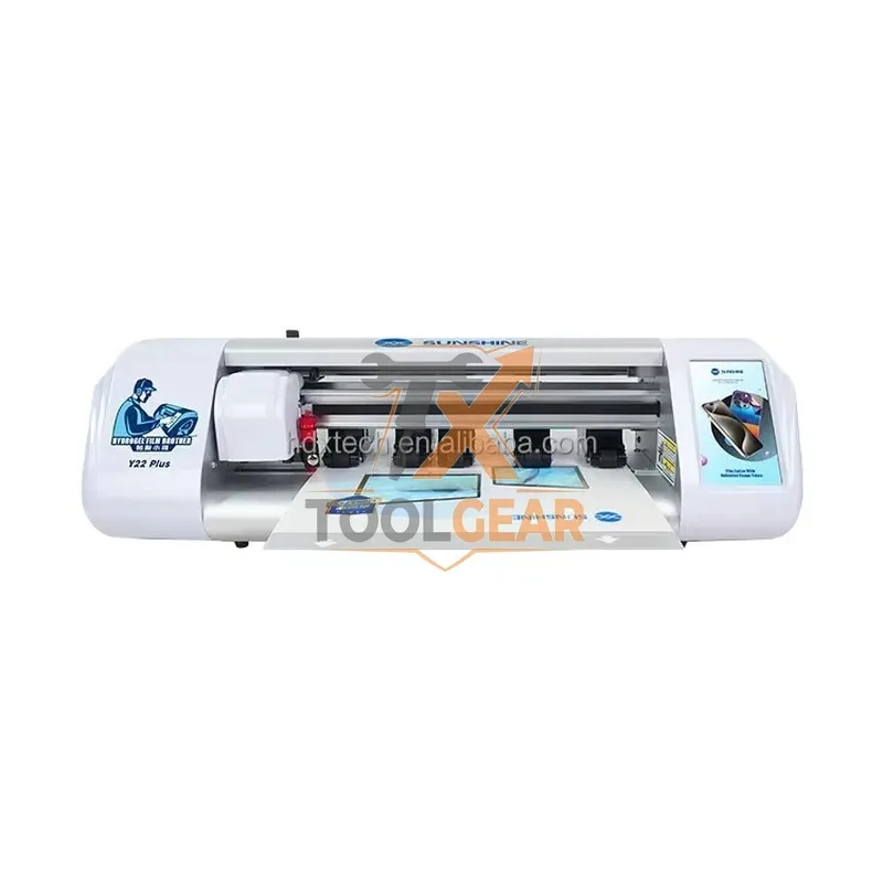 2026hotsale* Y22 Plus 16 Inches Hydrogel Film Cutting Machine Unlimited for iPad Mobile Phone Screen Protector Back