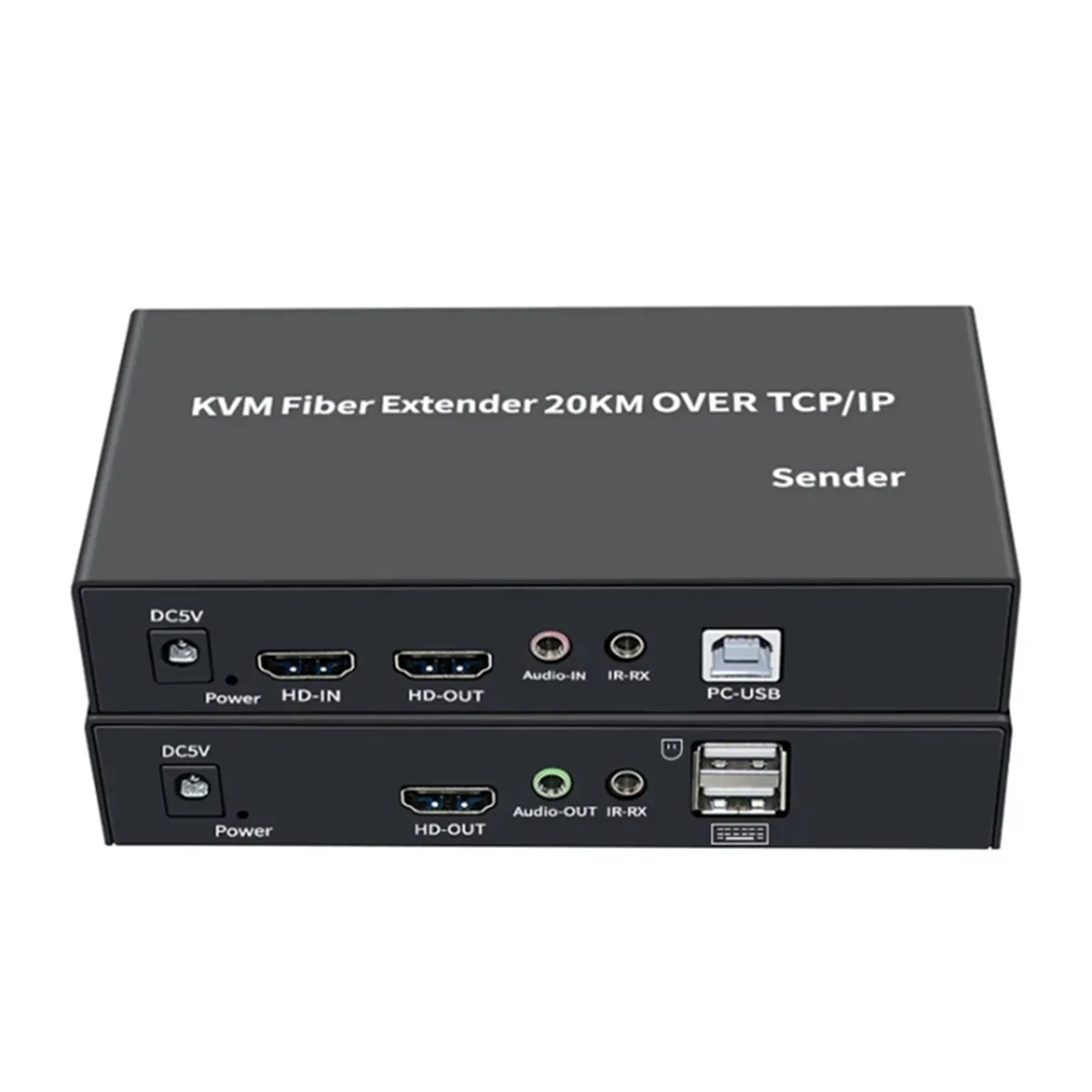 20 كجم HDMI-متوافق الألياف البصرية USB KVM موسع جهاز ريسيفر استقبال وإرسال الفيديو أكثر من SC الألياف كابل موسع للوحة مفاتيح الماوس PC