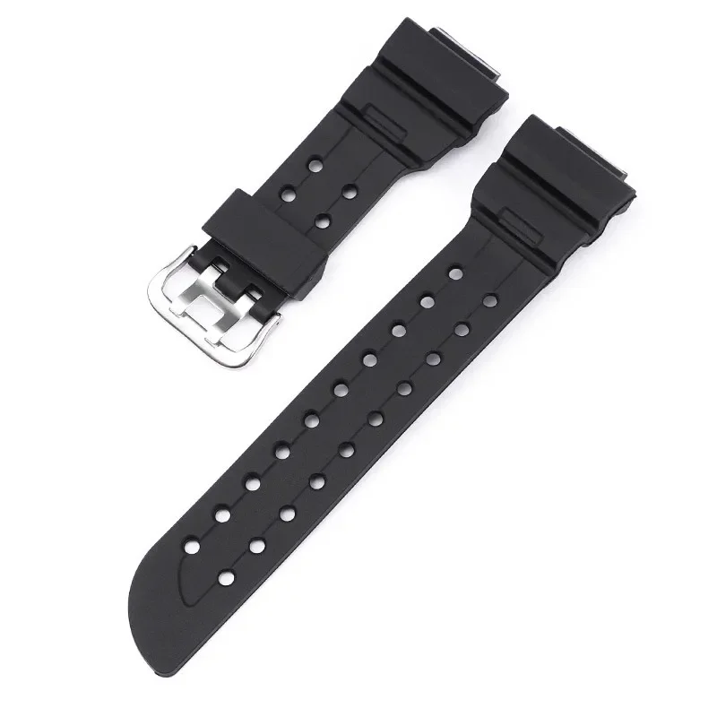 メンズブラックラバーストラップ,カシオG-SHOCKおよびGWF-1000用