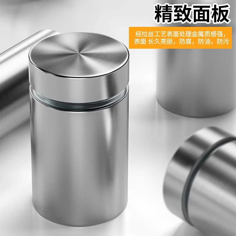 

100 шт. винты для вывесок, рекламные винты, настенные стойки из нержавеющей стали, стеклянные акриловые гвозди (1/2 х 1 дюйм)