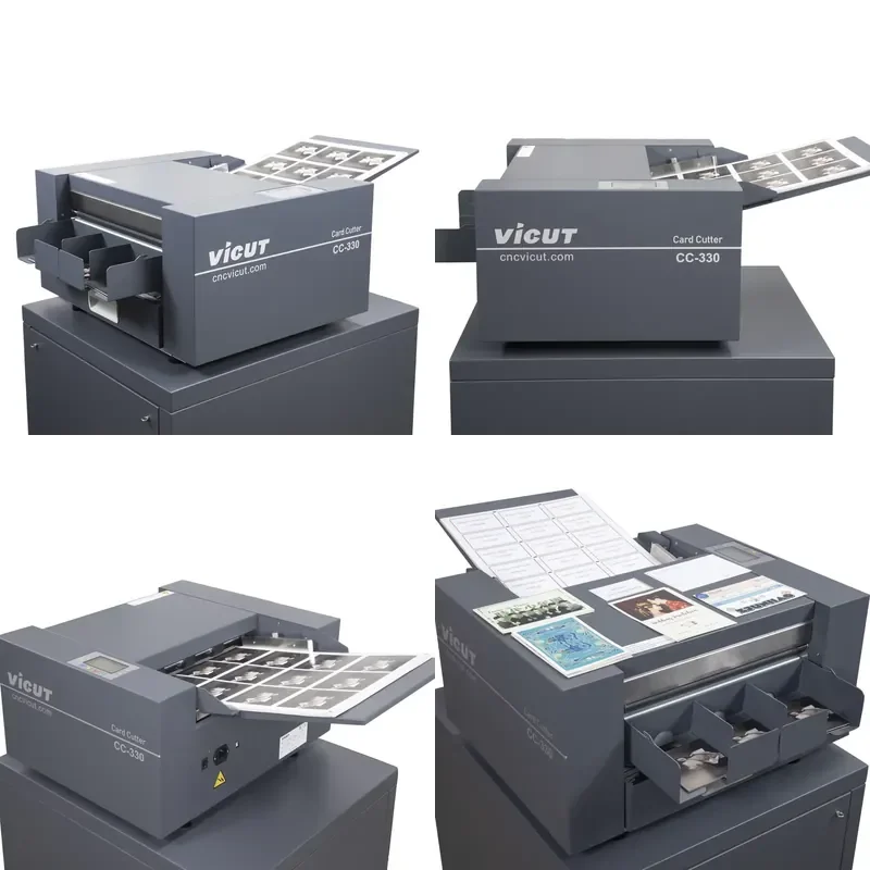 

AP01 Automatic Business Card Cutter for CC220 Certificate and Playing Cards Cutting Machine Card Cutter