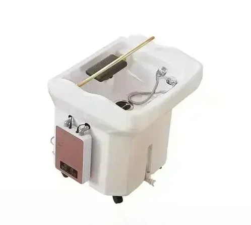 

Kopf therapie Wasser zirkulation Begasung Spa-Maschine Schönheits salon Friseurladen beweglich mit Wassertank Shampoo-Becken