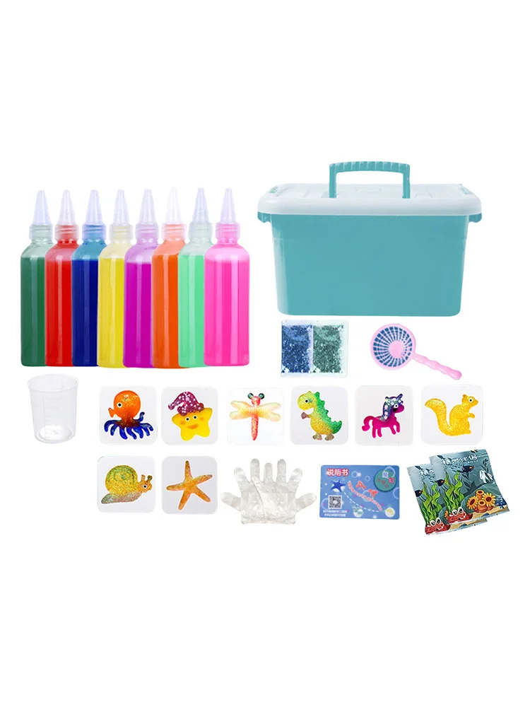 اليدوية لعبة الماء قزم المياه مجموعة DIY الجنية ماجيك المياه قزم الحيوان قالب عيد الميلاد هدايا عيد الميلاد للأطفال هدايا الحفلات #4