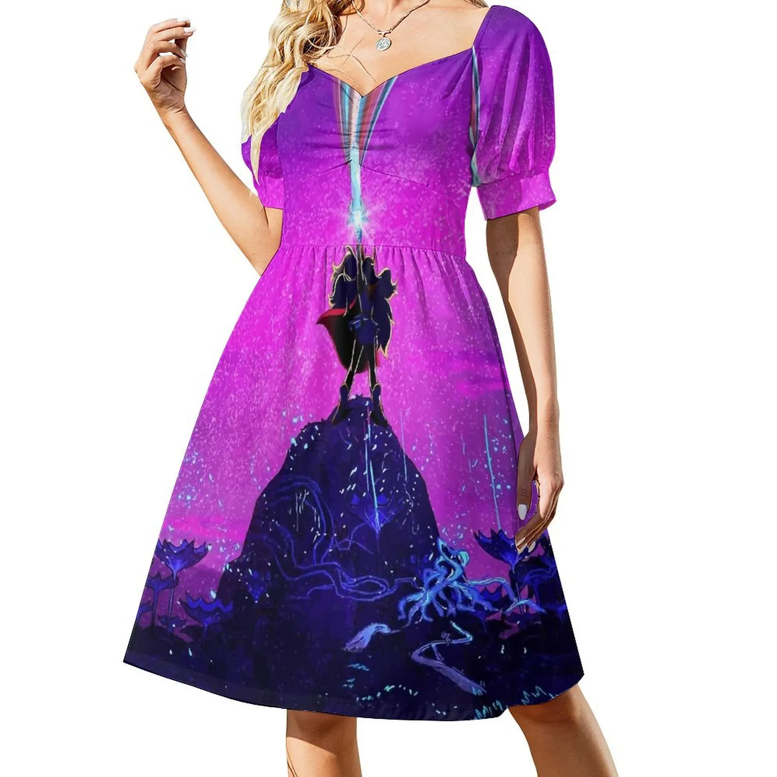 

Princess of Power Short Sleeved Dress Long dresses dress korean style dress women summer