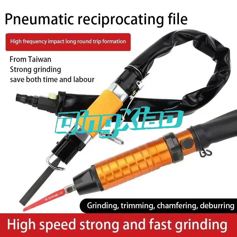 Multifunctional Dual Purpose Pneumatic File Reciprocating Air Saw Handheld Grinding Cutting Trimming Use Tools Durable Structure