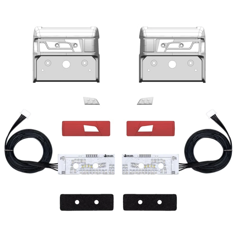 New Flow Taillights 770s For 1/14 Tamiya Tows Scania R470 R620 Trailer Truck Diy Modified Car Toy Car Juwuba Model