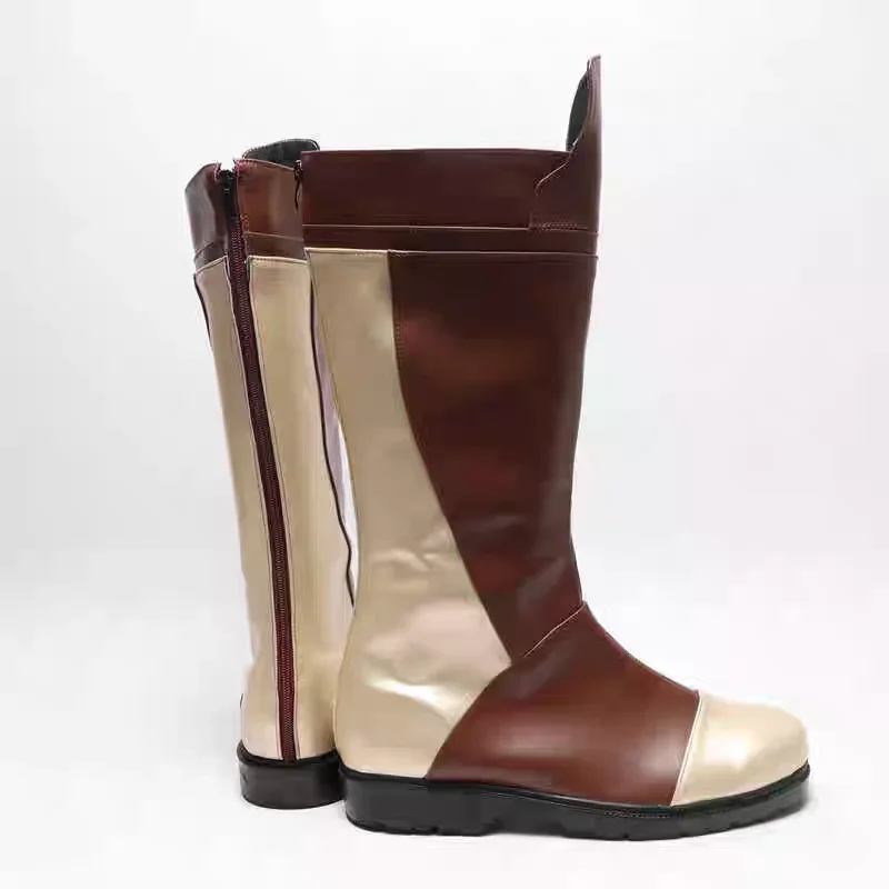 Anime Game Jedi Temple Guard Custom Made Cosplay Shoes Boots Halloween Costume Accessories Props Made