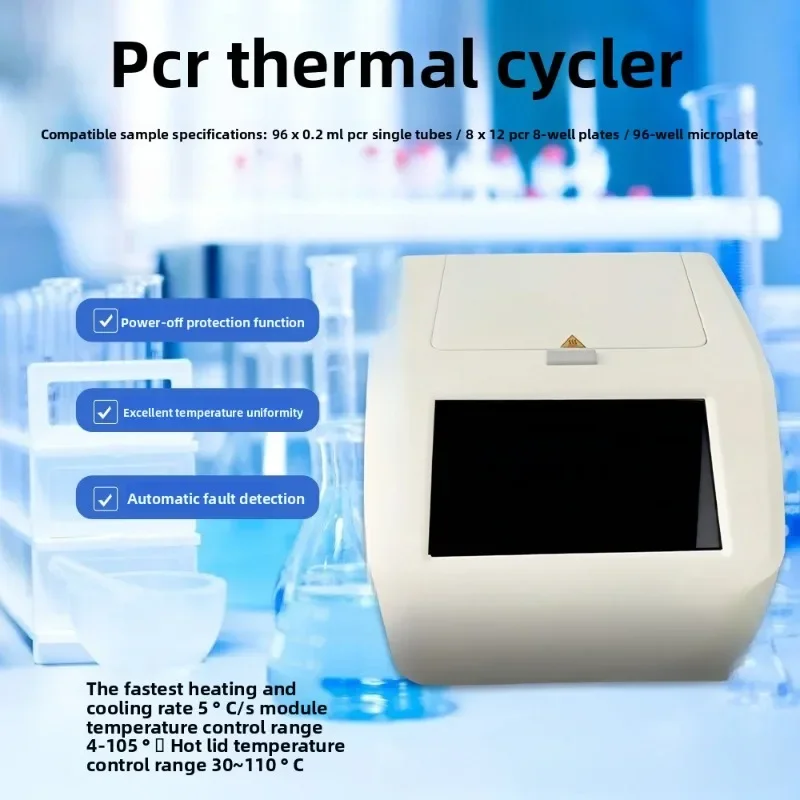 PCR thermal cycler octet tube, heating and heating cycler